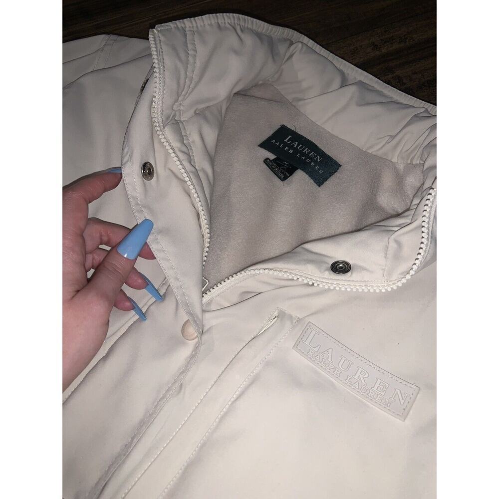 Vintage Lauren Ralph Lauren Cream Parka Jacket